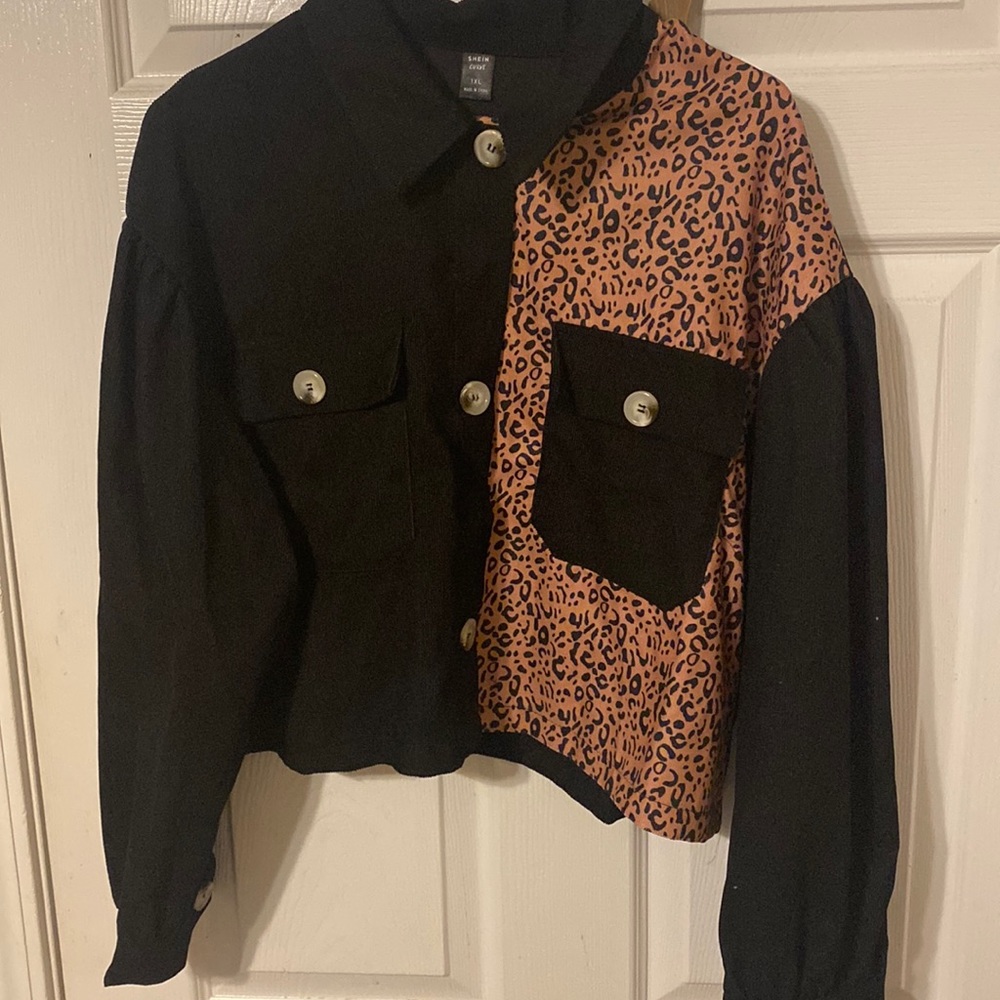 shein button up